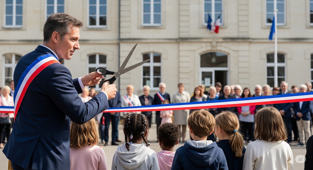 Inauguration d'un service public