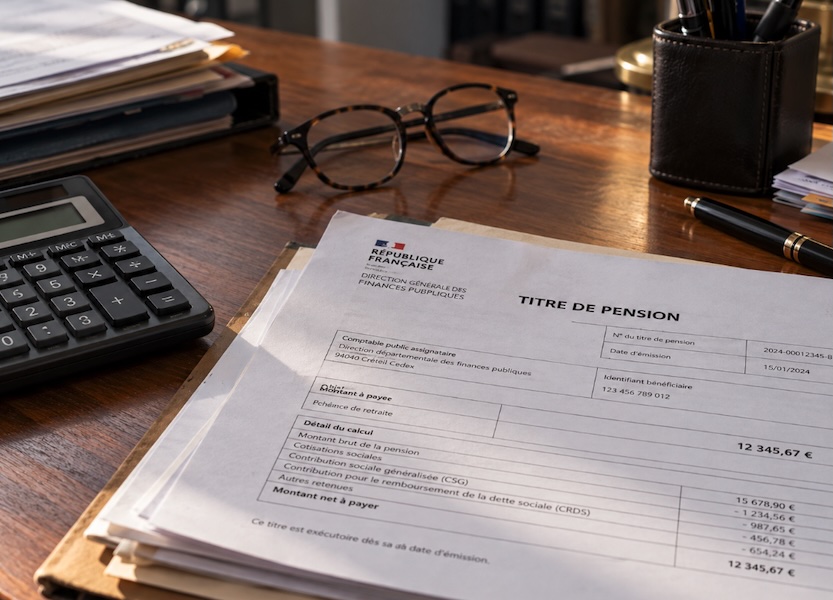 Pension de fonctionnaire : erreur de calcul et recours