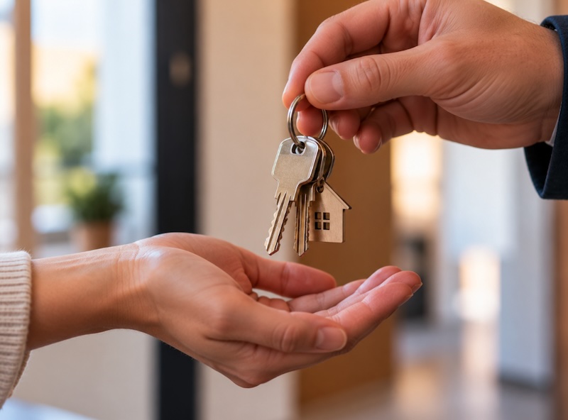 Remise des clés d’un logement